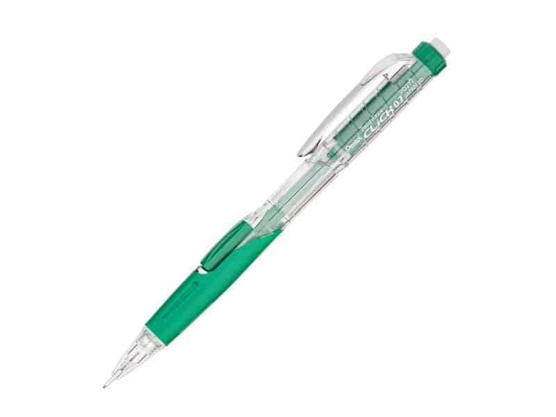 Porte-mines pentel twist erase click 0.7 vert