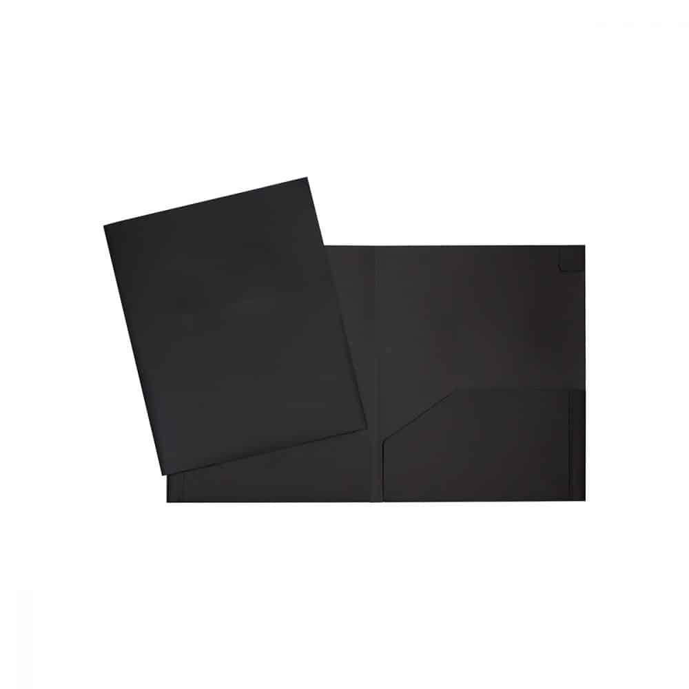 Portefolio en plastique Geo PFPL2 - Noir