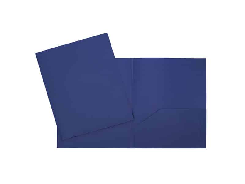 Portefolio en plastique Geo PFPL2 - Bleu