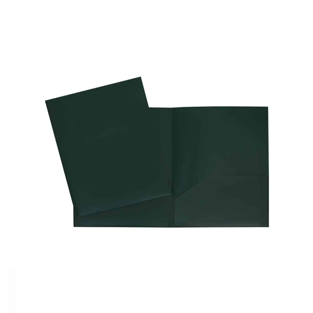 Portefolio en plastique Geo PFPL2 - vert