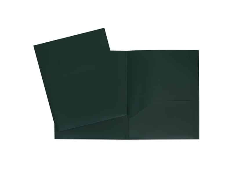 Portefolio en plastique Geo PFPL2 - vert