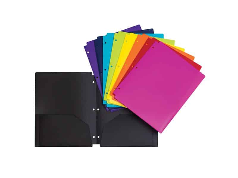 Portefolio en plastique Geo PFPL3P