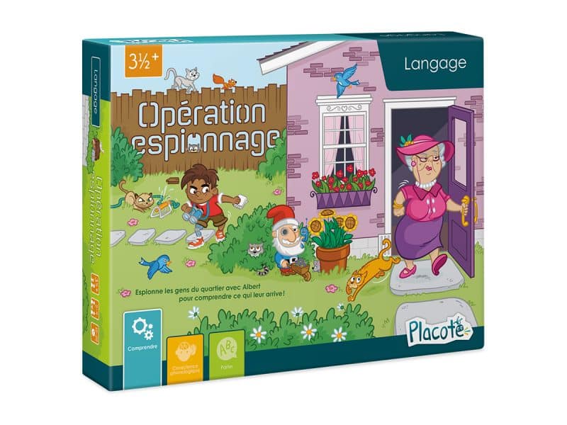 Jeu Placote Opération espionnage