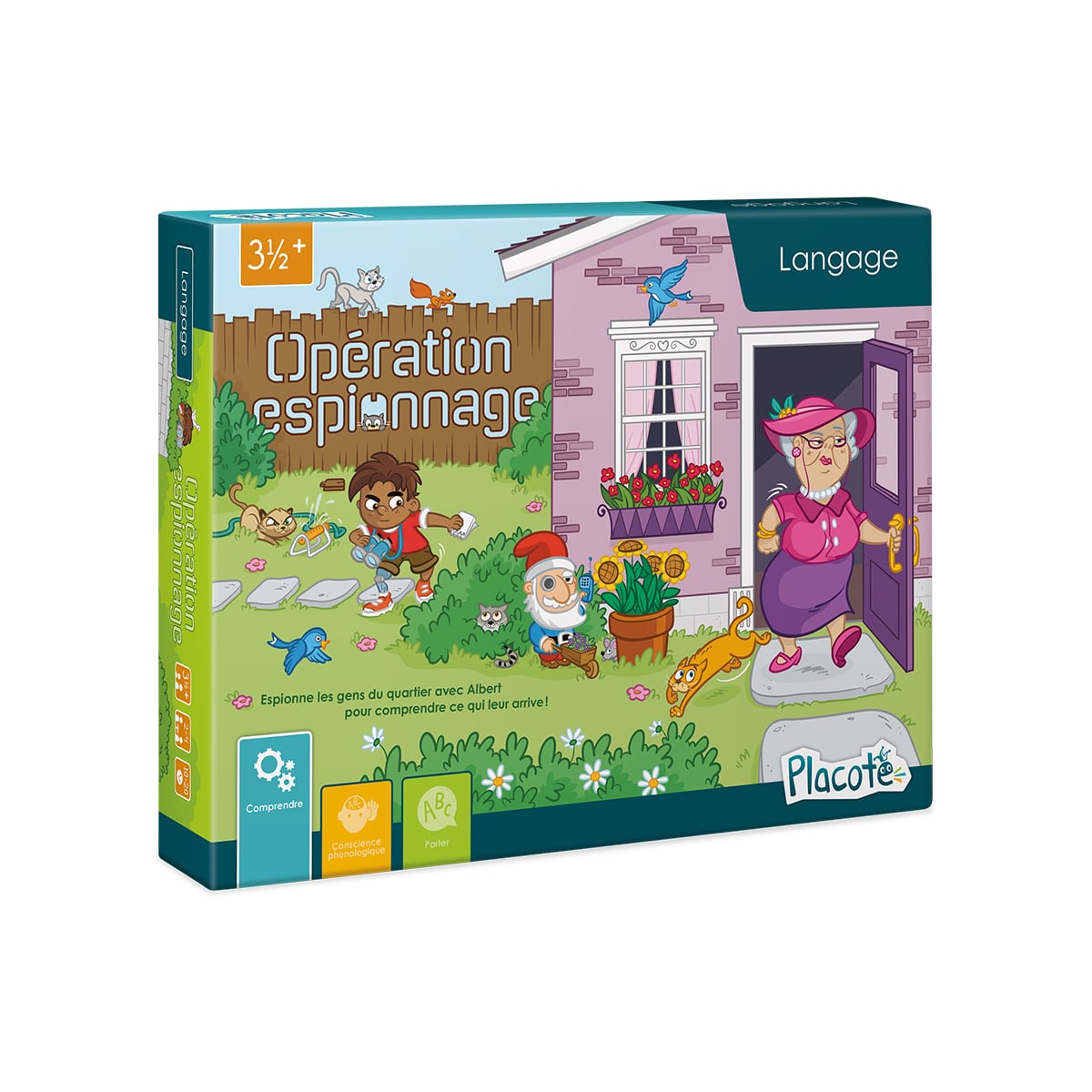 Jeu Placote Opération espionnage