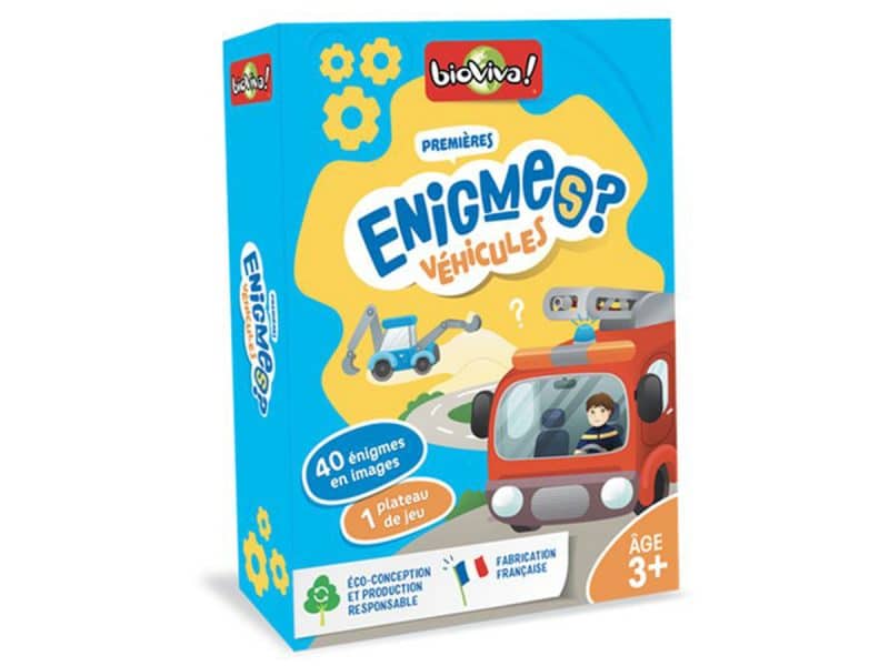 Mes premières énigmes véhicules