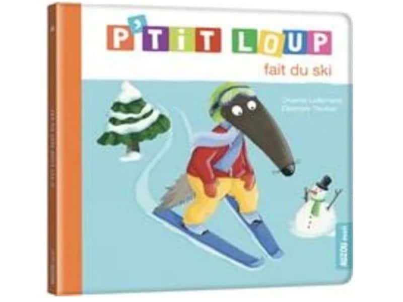 P'tit loup fait du ski