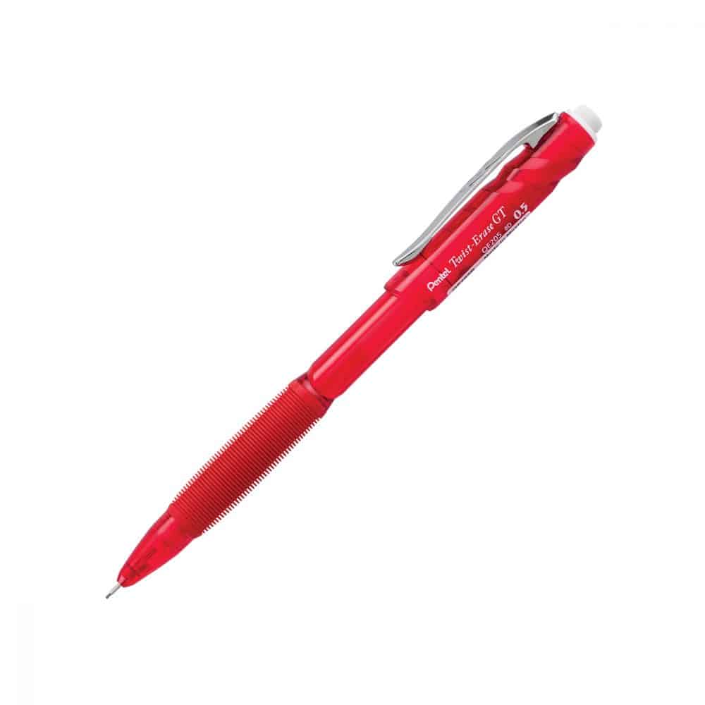 Porte-mines Pentel Twist Erase GT 0.5 - rouge
