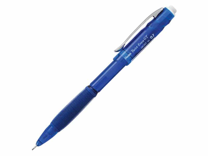 Porte-mines Pentel Twist Erase GT 0.7 - bleu