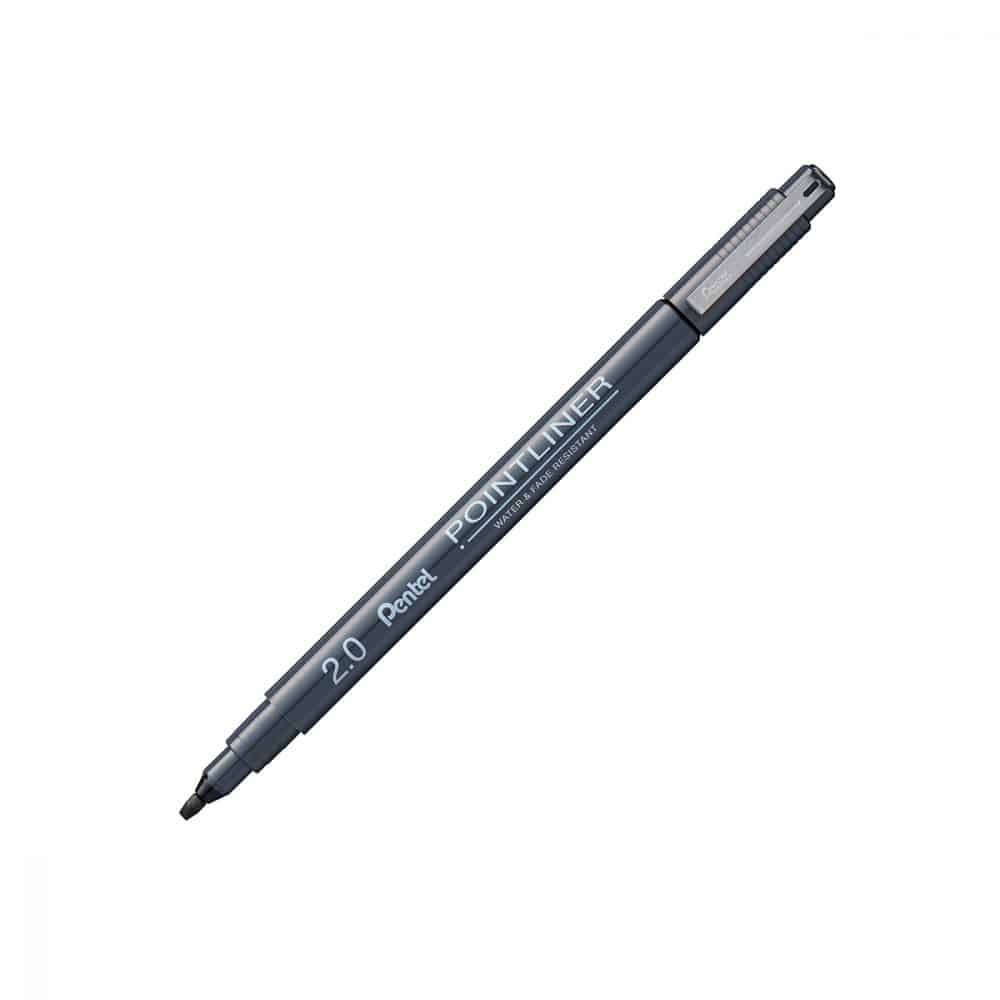 Stylo de calligraphie Pentel Arts pointliner 2.0