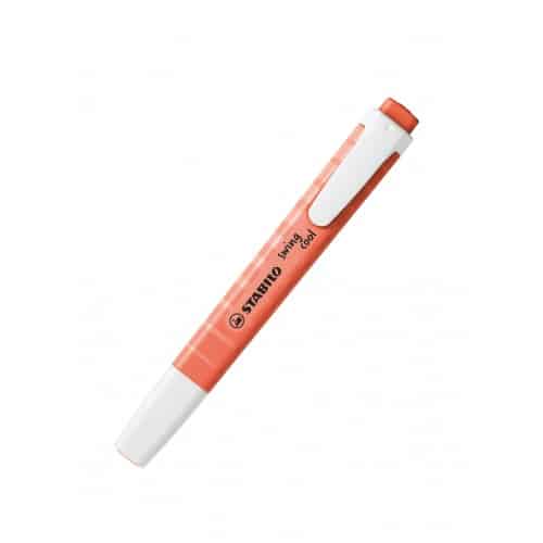 Surligneur Stabilo Swing Cool Pastel Rouge corail