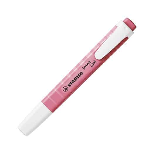 Surligneur Stabilo Swing Cool Pastel Rose cerisier