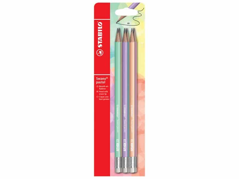 Crayons de plomb Stabilo Swano pastel HB paquet de 6
