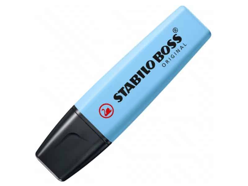 Surligneur Stabilo Boss Pastel Bleu