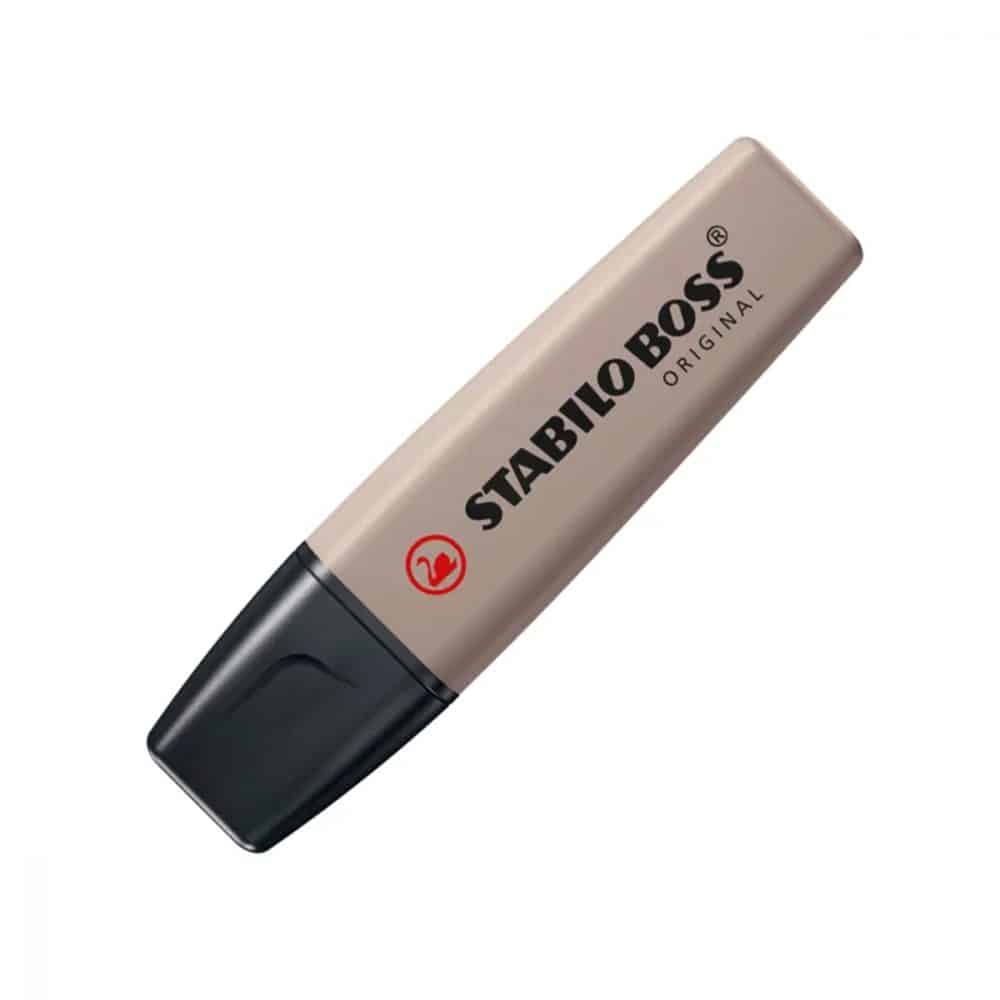 Surligneur Stabilo Boss Nature Gris chaud