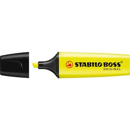 Surligneur Stabilo Boss Original Jaune