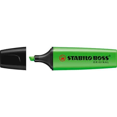 Surligneur Stabilo Boss Original Vert