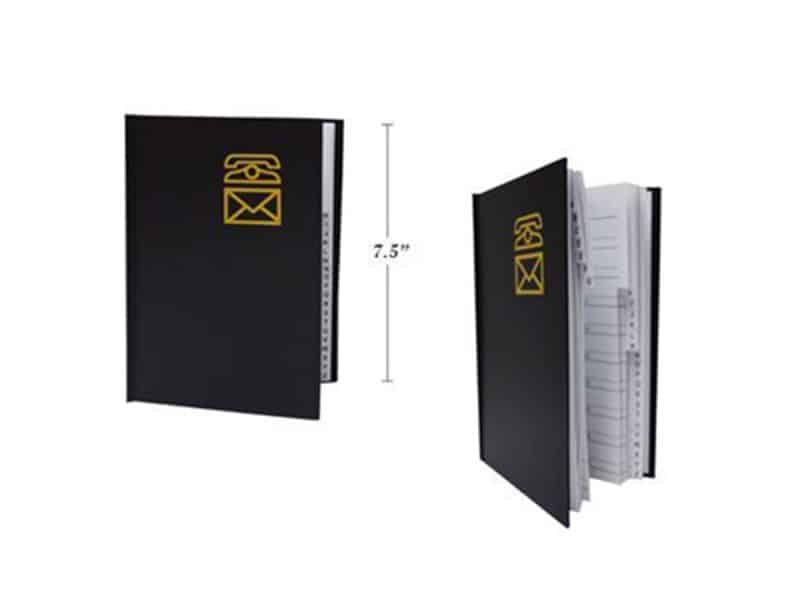 CARNET ADRESSE 19X13 CM /50F