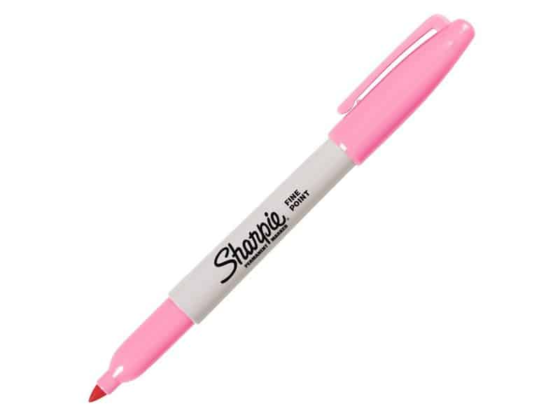 sharpie fin rose