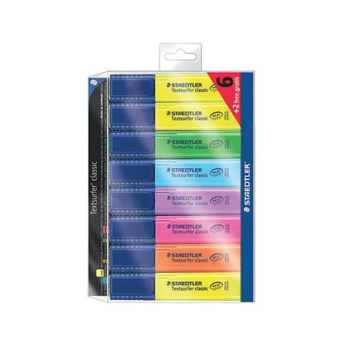 Paquet de 8 surligneurs Staedtler
