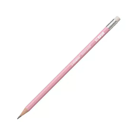 Crayon de plomb Stabilo Swano Pastel - Rose