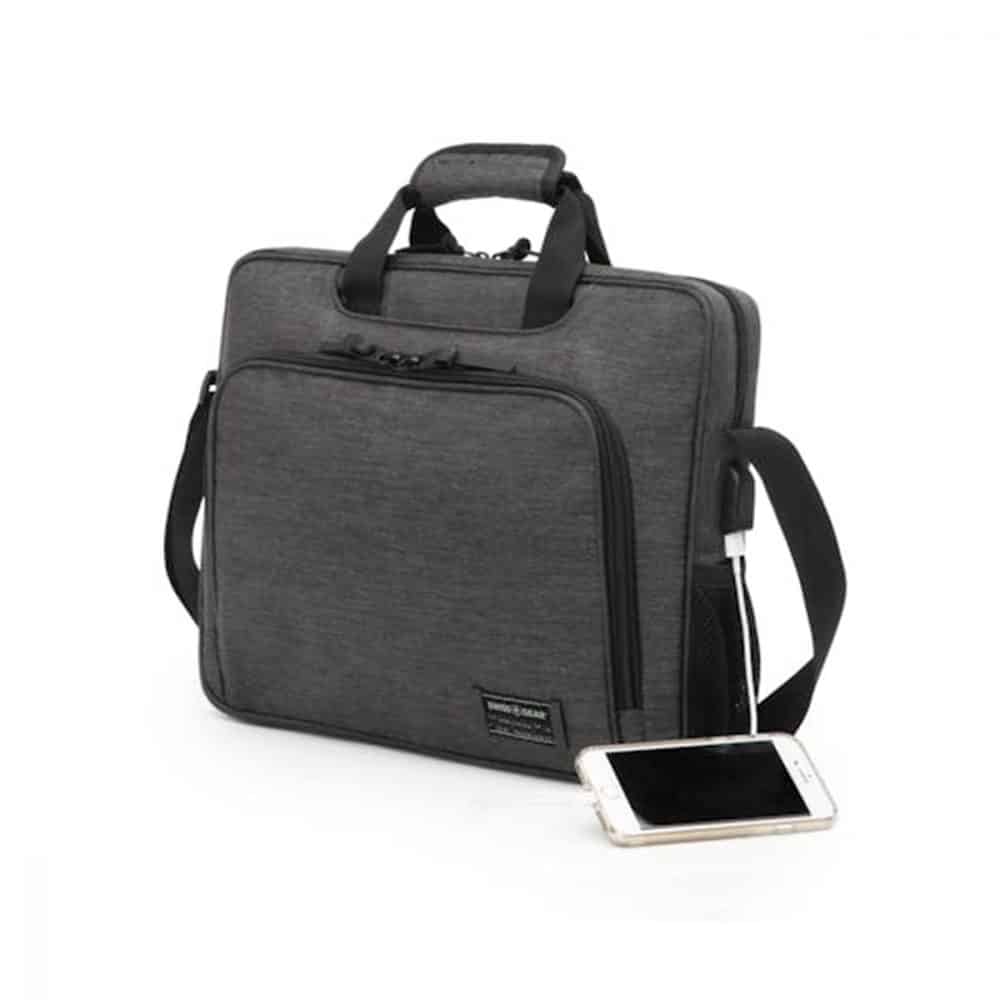 Pochette pour ordinateur gris swiss gear
