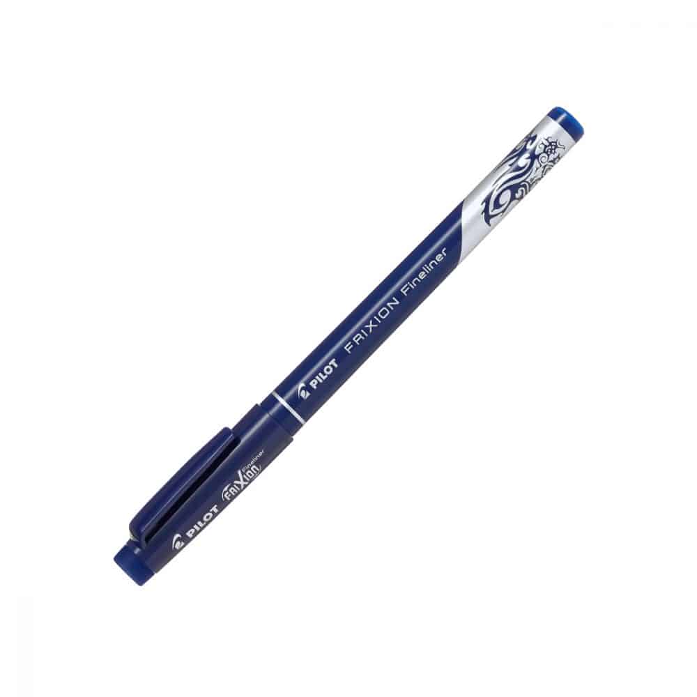 Crayon effaçable Pilot Frixion Fineliner - bleu