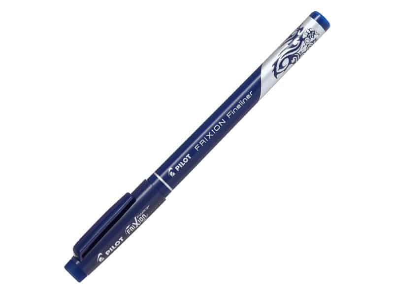 Crayon effaçable Pilot Frixion Fineliner - bleu