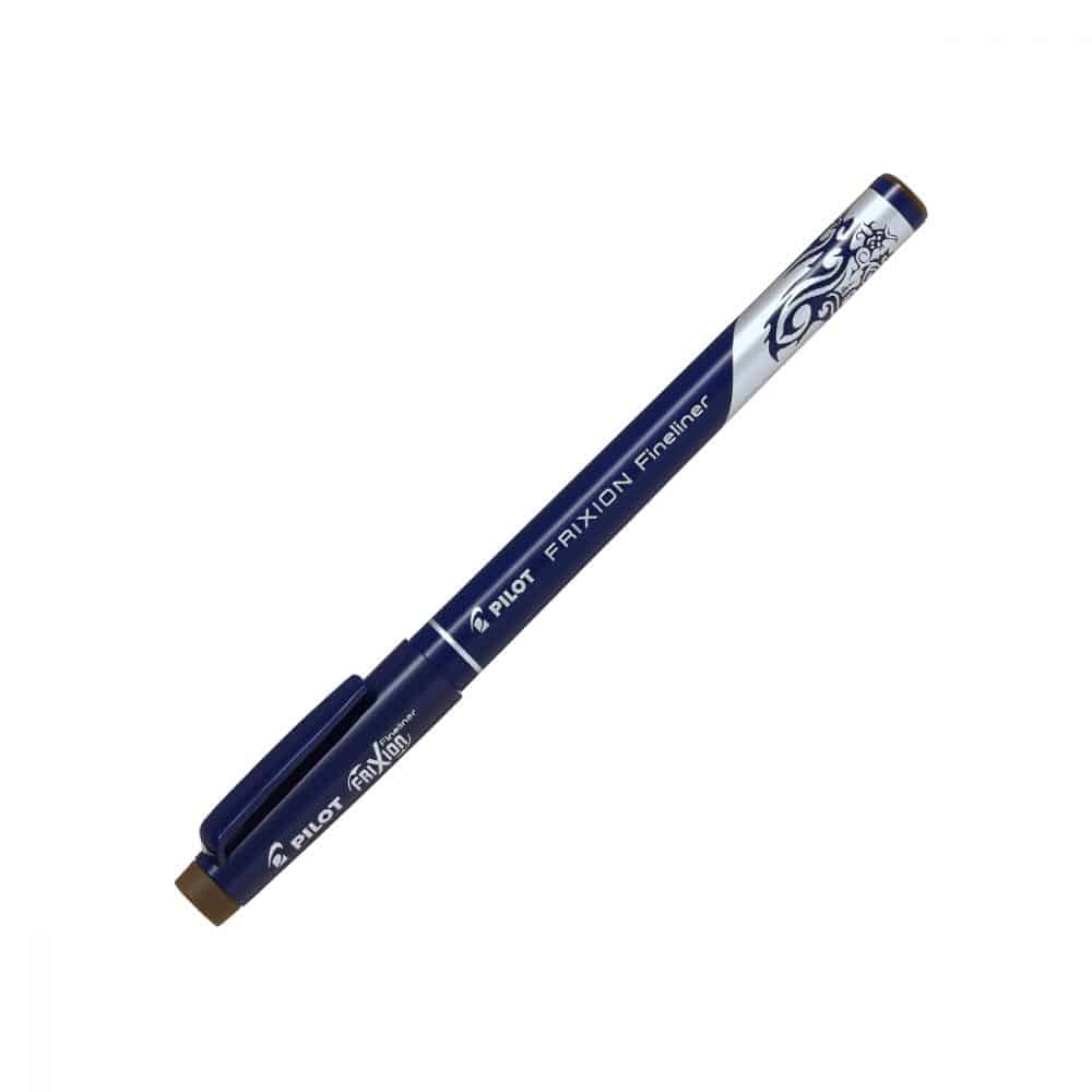 Crayon effaçable Pilot Frixion Fineliner - brun