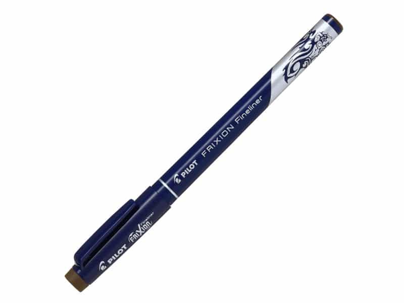 Crayon effaçable Pilot Frixion Fineliner - brun