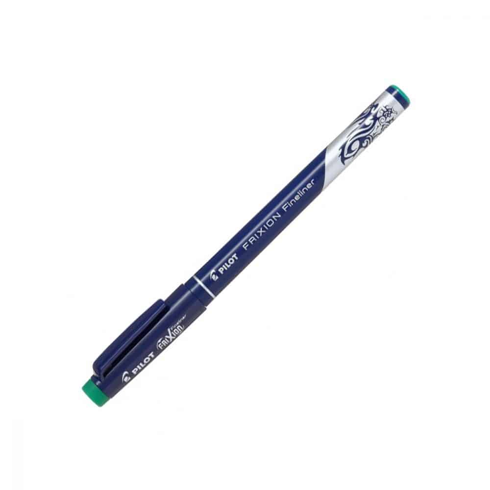 Crayon effaçable Pilot Frixion Fineliner - vert