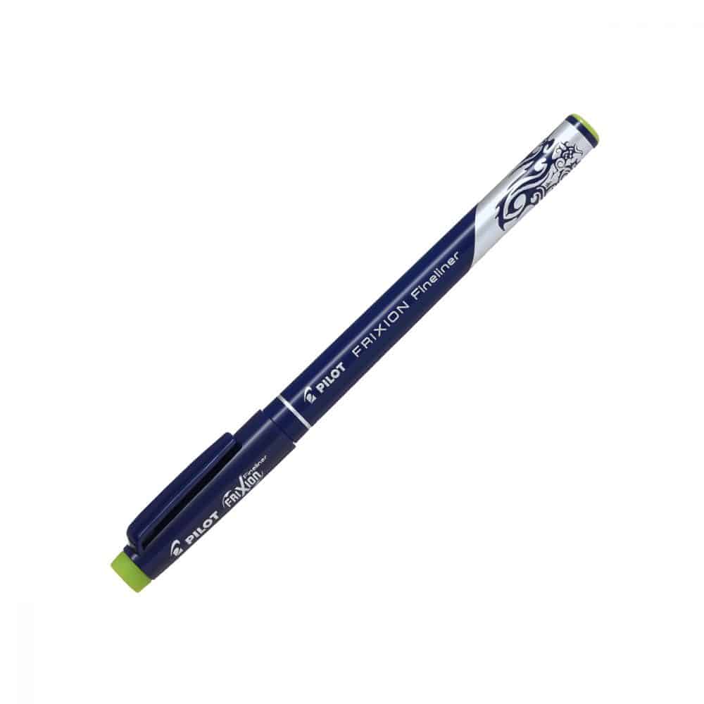 Crayon effaçable Pilot Frixion Fineliner - vert pâle