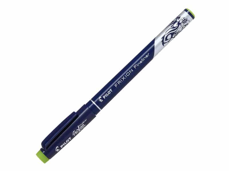 Crayon effaçable Pilot Frixion Fineliner - vert pâle