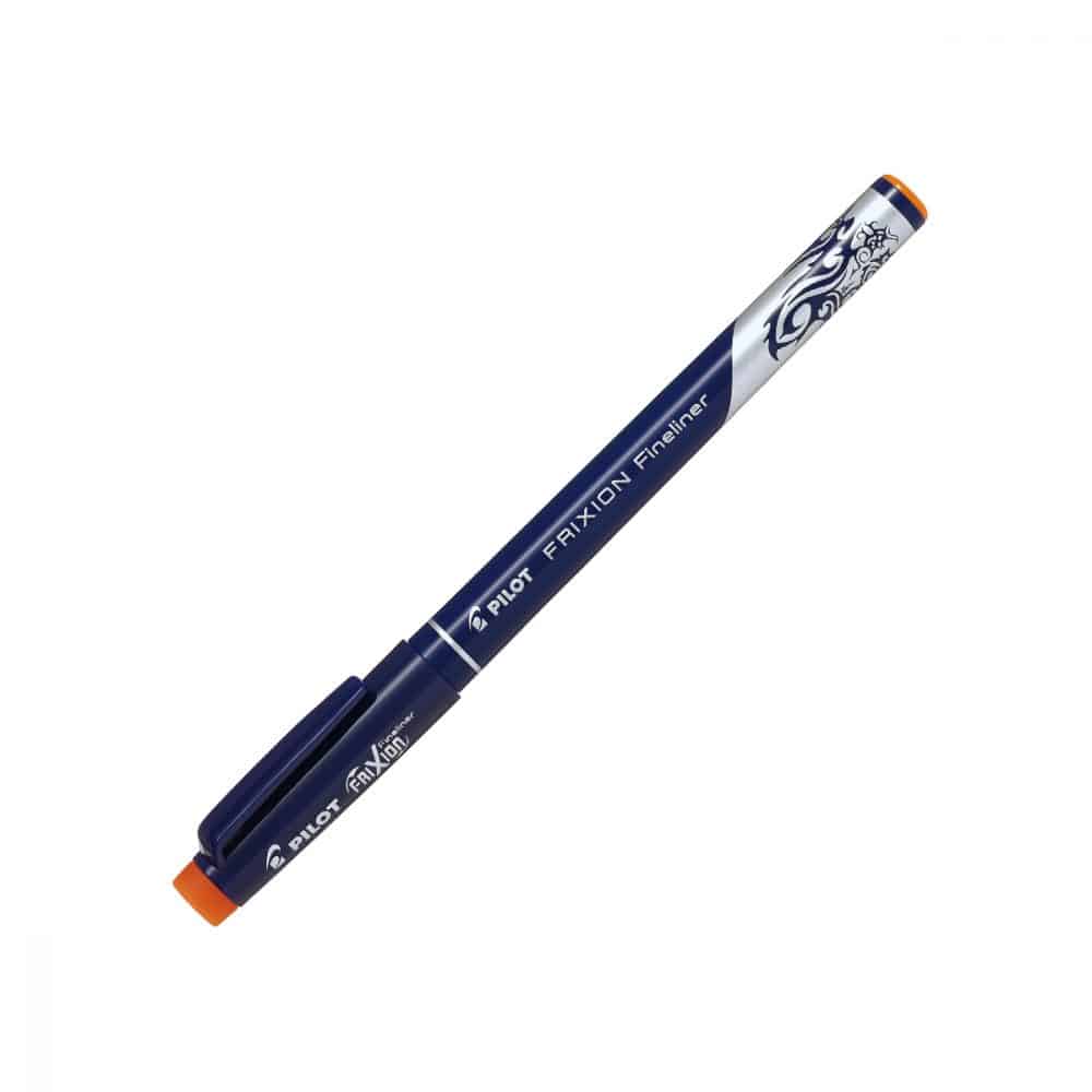 Crayon effaçable Pilot Frixion Fineliner - orange