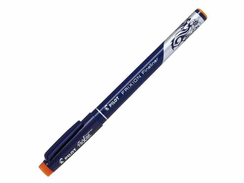 Crayon effaçable Pilot Frixion Fineliner - orange