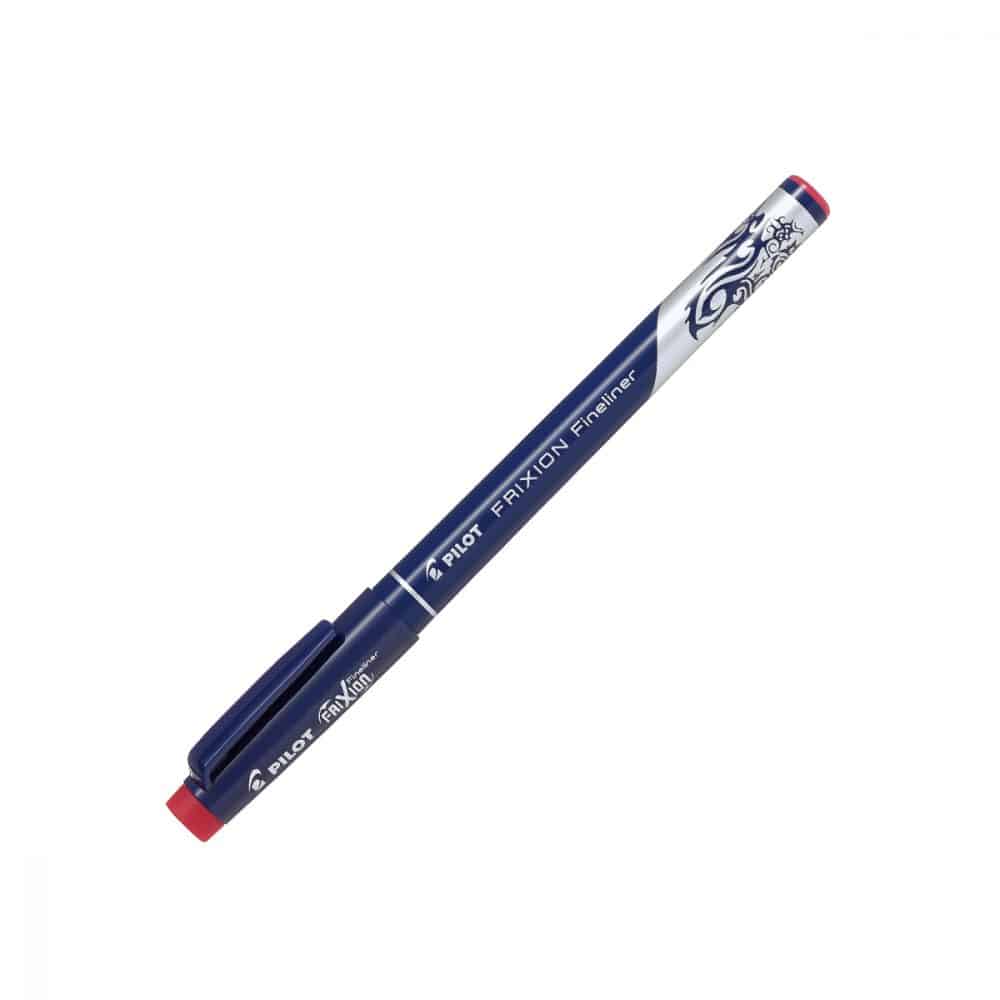 Crayon effaçable Pilot Frixion Fineliner - rouge