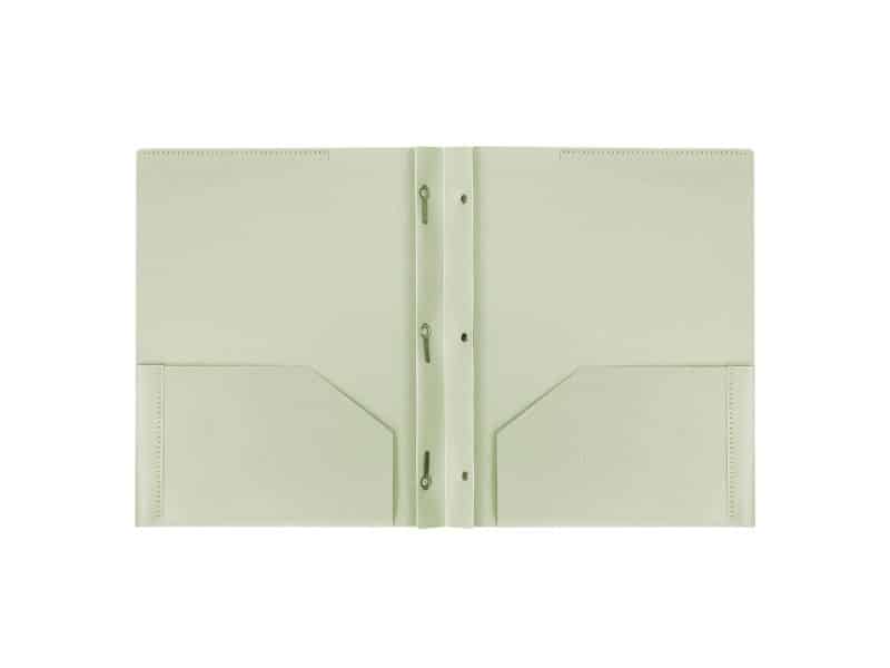 portfolio attaches et pochettes plastique biodégradable vert