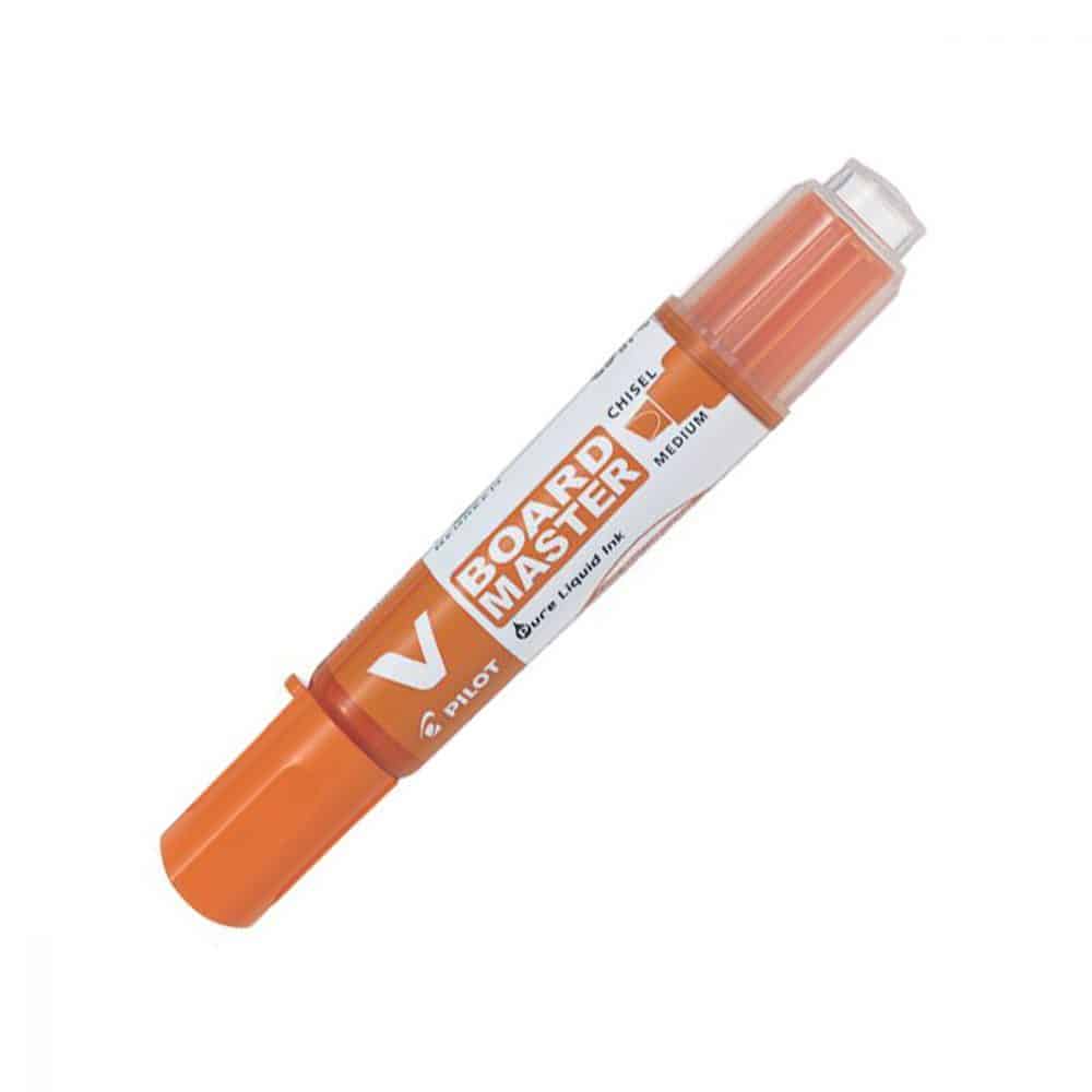 Marqu. effaçable à sec V Board Master Pointe biseauté orange