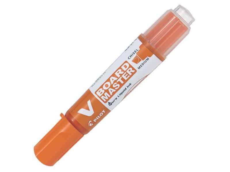 Marqu. effaçable à sec V Board Master Pointe biseauté orange