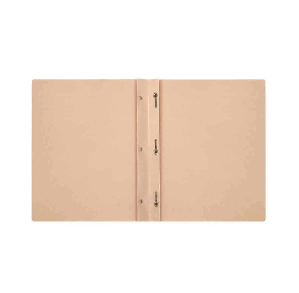 Duo-tang de plastique biodégradable WPFDT- rose