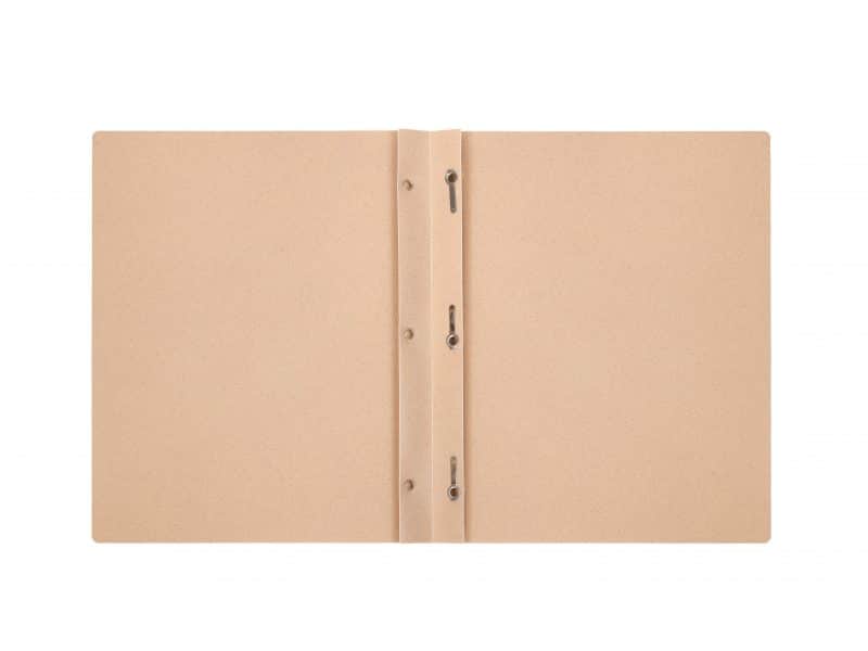 Duo-tang de plastique biodégradable WPFDT- rose