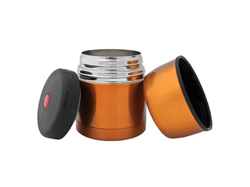 Contenant isotherme de 470ml Geo - orange