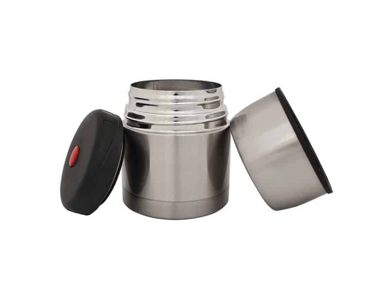 Contenant isotherme de 470ml Geo - inox