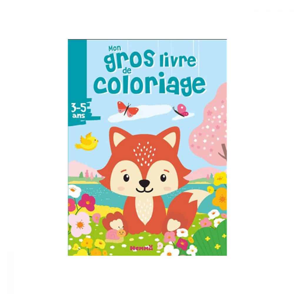 Mon gros livre de coloriage renard