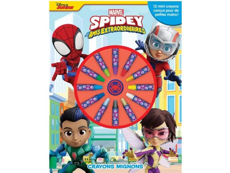 Crayons mignons Spidey et ses amis extraordinaires