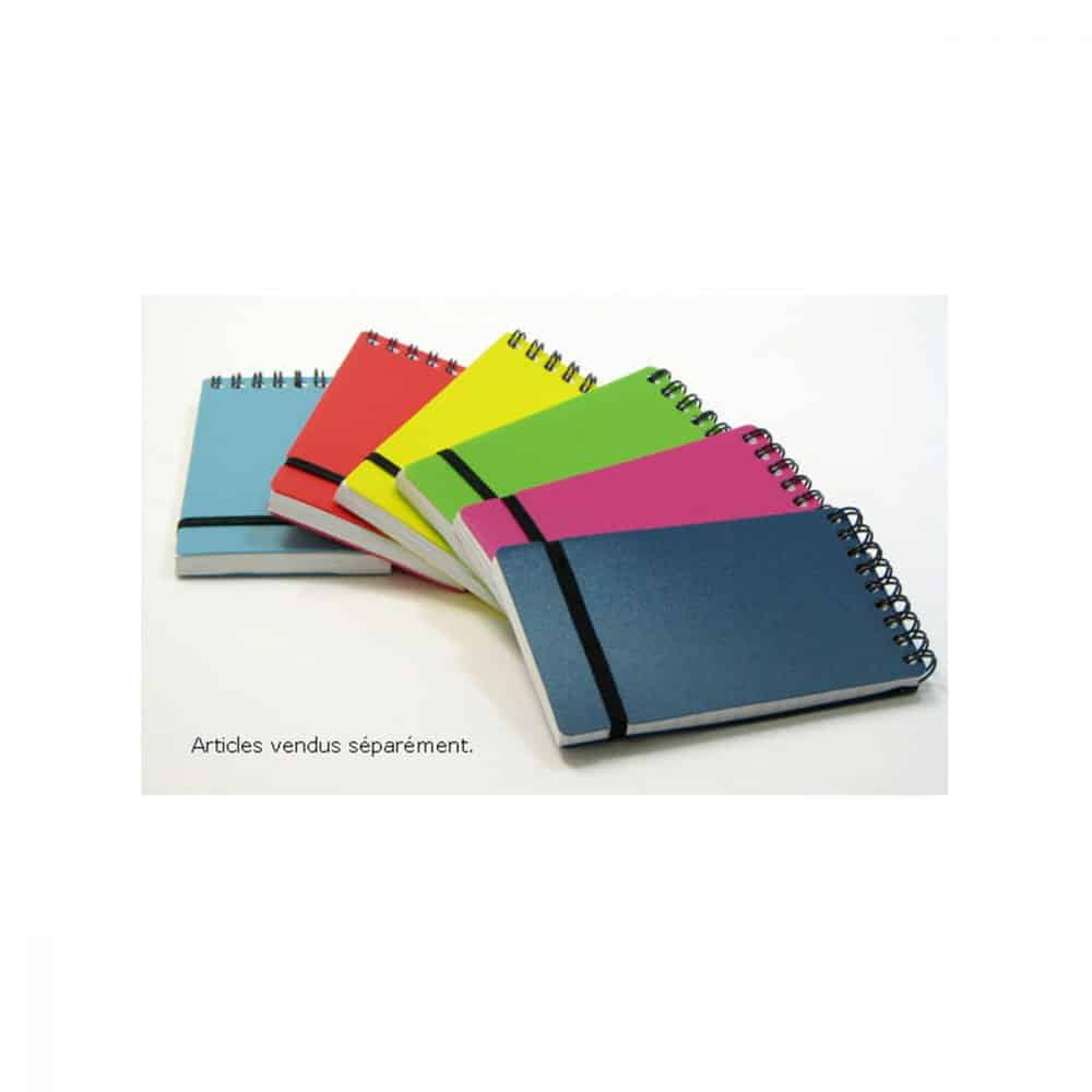 Calepin 100 feuilles - format 3x5po - couleurs assorties