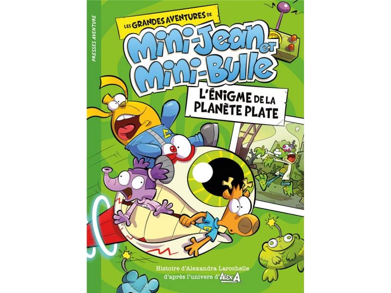 Mini-Jean et Mini-Bulle L'énigme de la planète plate