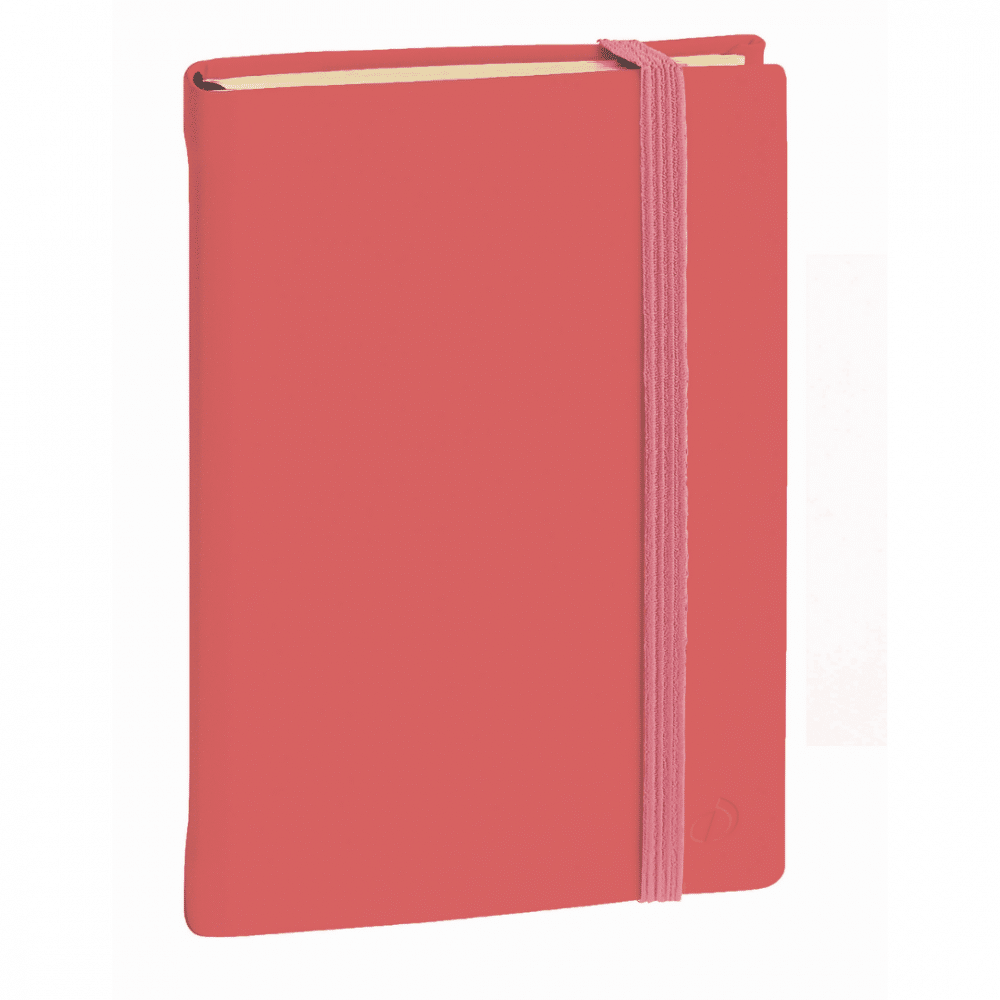Carnet de notes ligné - Silk Corail