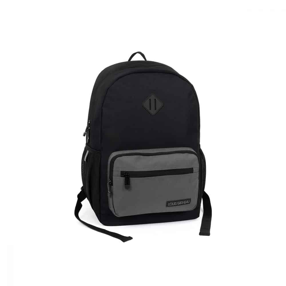 SAC À DOS NOIR/GRIS LG