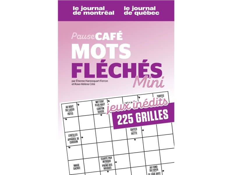 Pause Café Mots fléchés mini