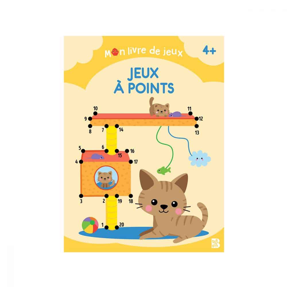 Jeux à points 4+ Mon livre de jeux